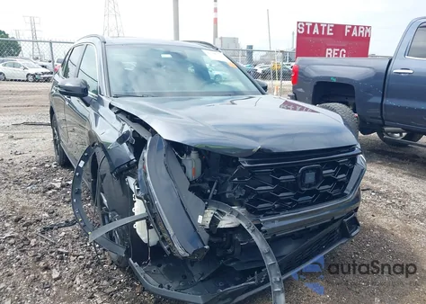 2024 Honda Cr-V Hybrid Sport-L z USA, uszkodzony, nr VIN 7FARS6H86RE046157